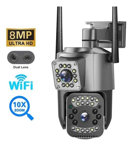 Camara Doble Lente Exterior